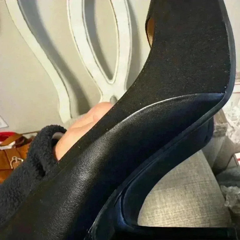 Marc Fisher Black Codie Heel Size 10M - Picture 8 of 10
